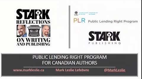 How Does The Public Lending Right Program Work?