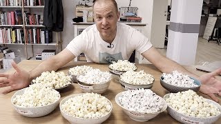 Testar 10 Sorters Popcorn Du Kan Göra Själv Hemma