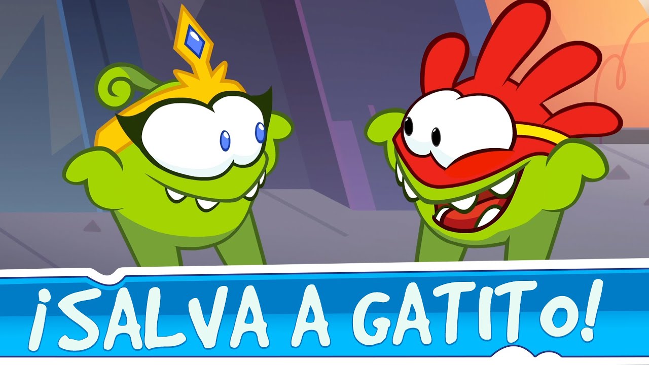 Las Historias de Om Nom - SuperNoms - ¡Salva a Gatito!| Episodio 117 | Cut The Rope