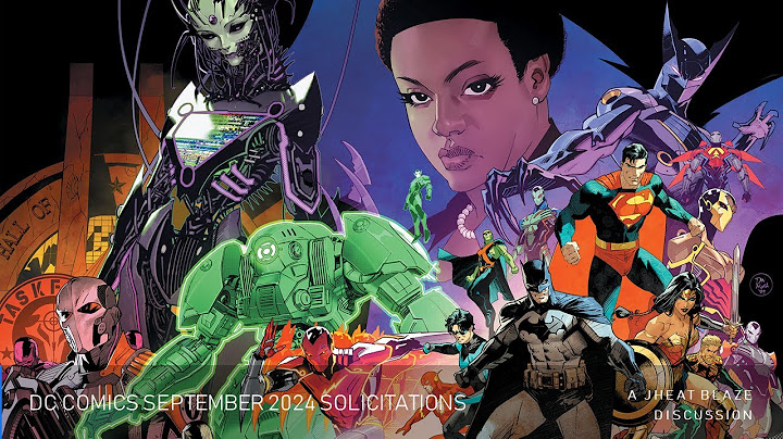 DC COMICS SEPTEMBER 2024 SOLICITATIONS