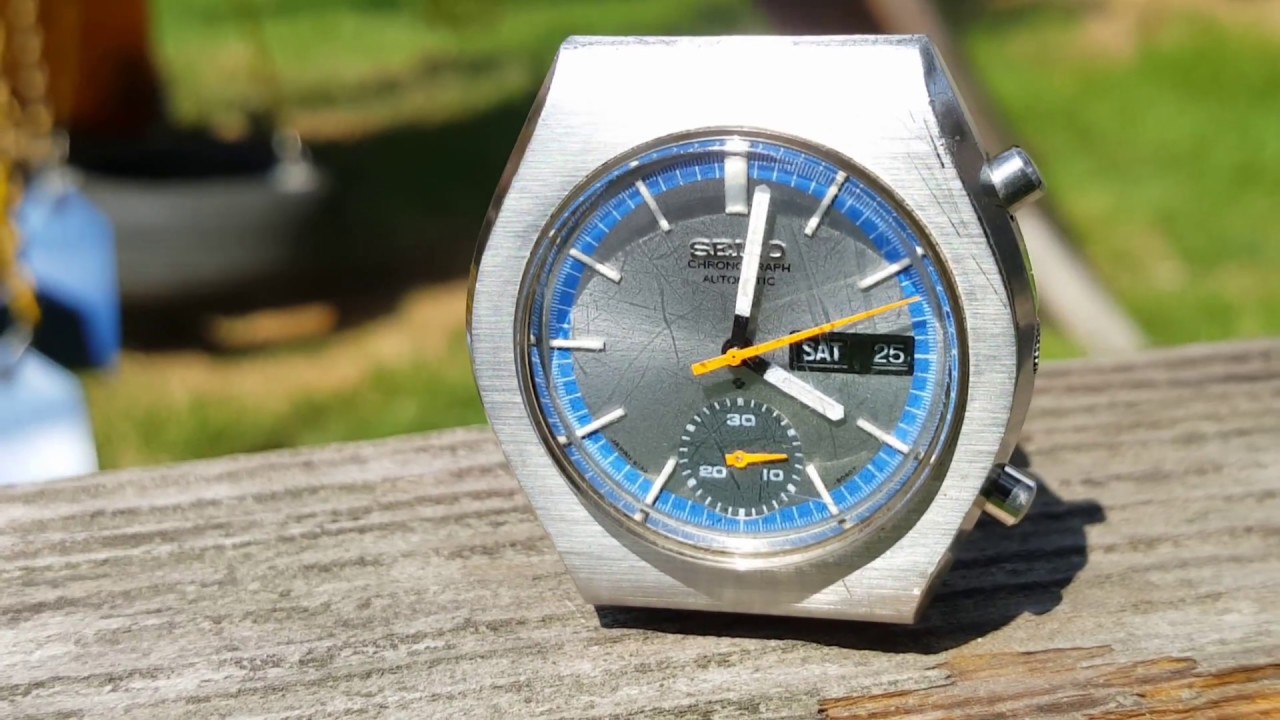 Seiko 6139-8020 - YouTube