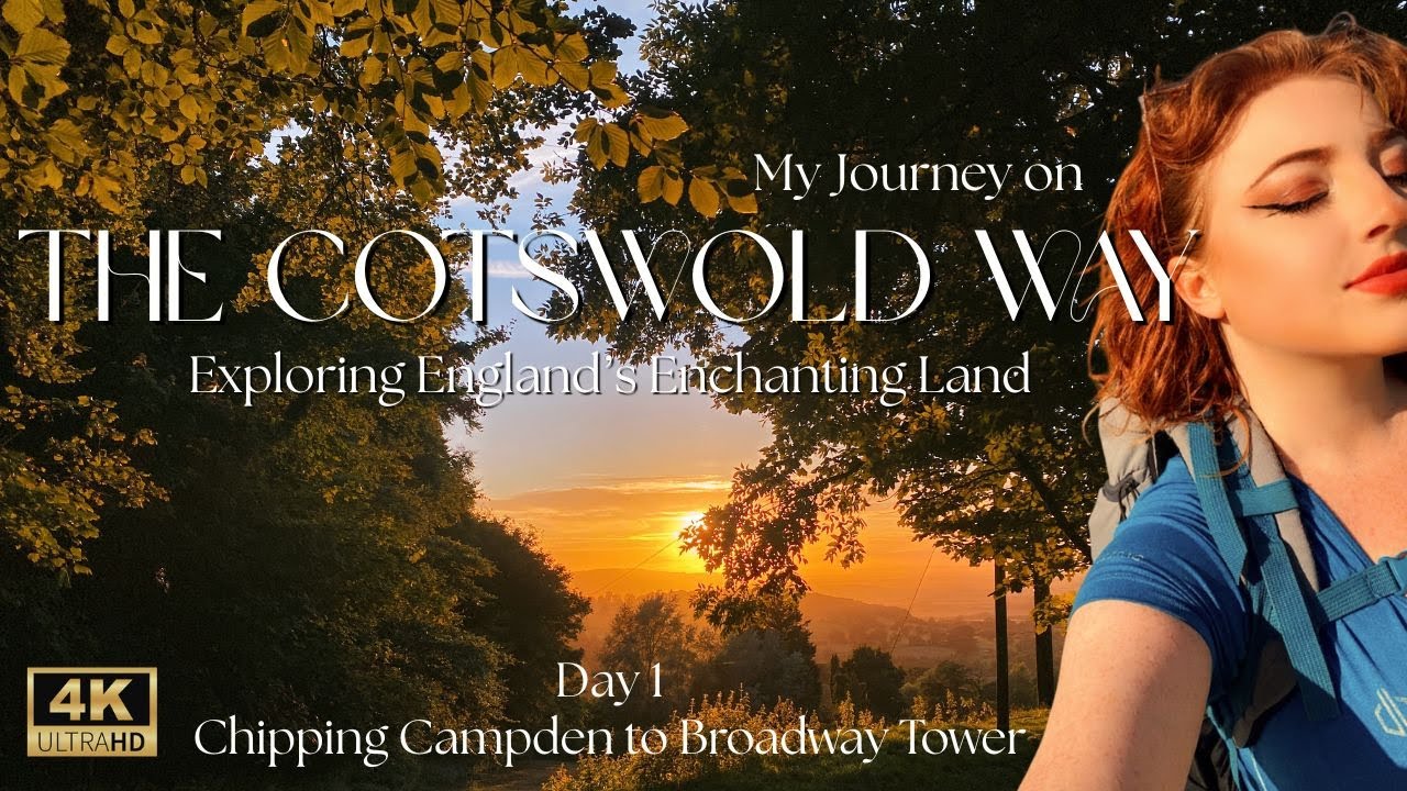 Моё путешествие по Котсуолдскому пути. День 1 | Одиночный поход | 4K