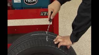 テックシール/　タイヤパンク修理トレーニングビデオ