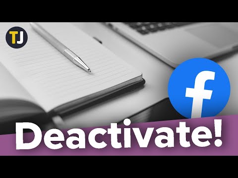 How to DEACTIVATE Your Facebook Account!