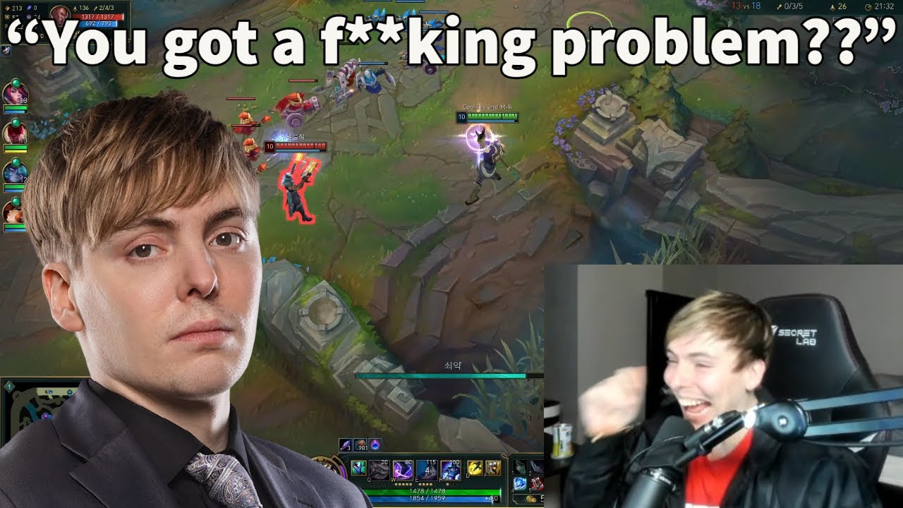 LS Is Having TOO MUCH FUN Playing Nasus Support In Korean Solo Queue!!