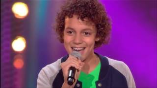 Joël sings 'Marry You' by Bruno Mars   The Voice Kids 2013   The Blind Auditions