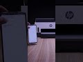 Learn how to print, scan, and share conveniently using the HP Smart App anytime, anywhere #shorts