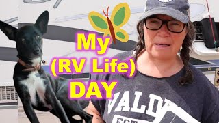 A Day in my RV LIFE in New Mexico