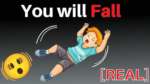 This video will magically make you fall..😱