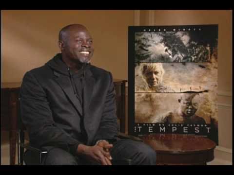 The Tempest - Djimon Hounsou talks about Russell B...