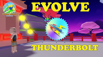 Spending 3999 Jades to Evolve My Thunderbolt in Weapon Fighting Simulator
