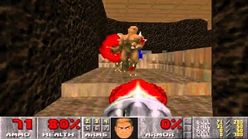 Doom: Memento Mori MAP03: "Interlock" Nightmare Speed Run 0:42