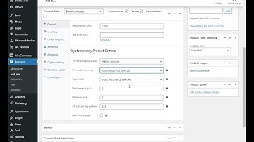 Metals-API.com Dynamic Price ERC20 Token WooCommerce Product Configuration Guide