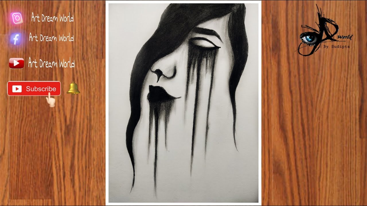 Scream (2014) Pencil drawing by James Simon | Pencil drawings, Cool art  drawings, Drawings