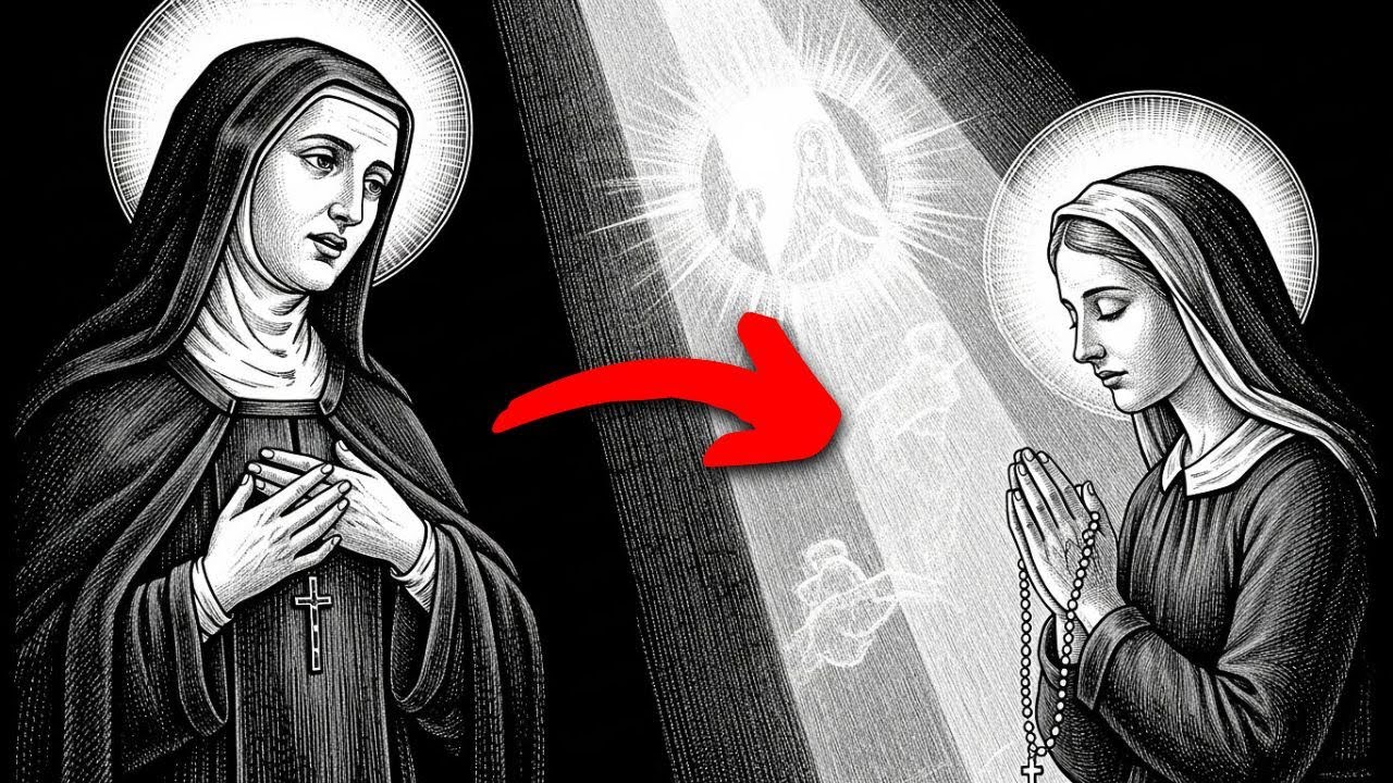 Święta Teresa Zobaczyła Łaskę Daną Za Jedną Prostą Dziesiątkę Różańca Dobrze Odmówioną