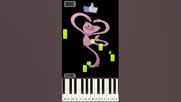 Cute CatNap Ice Cream ​⁠@ssielstudio - Piano Tutorial