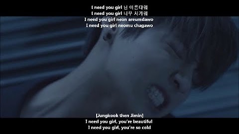 Download Bts I Need You In English Lyrics Mp3 Free And Mp4