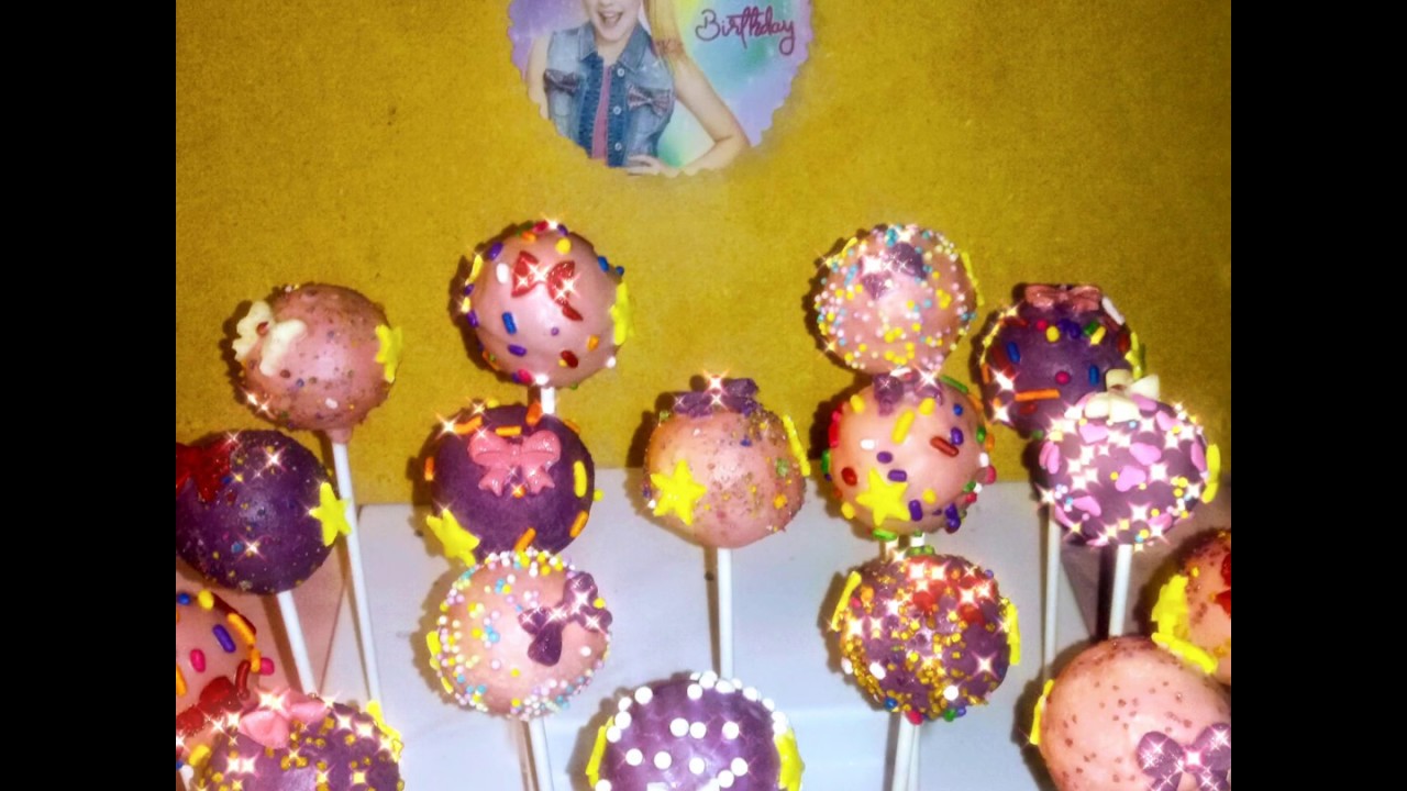 JoJo Siwa Cake Pops and Cupcakes - YouTube