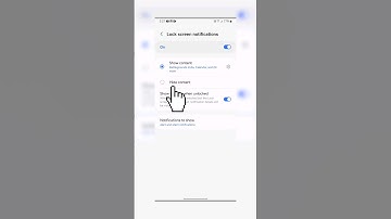 🔥🤔How To Hide Contents On Lock Screen Notifications | Notifications Contents Ko Kaise Hide Kare