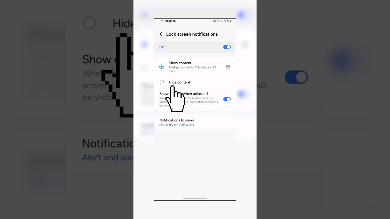 🔥🤔How To Hide Contents On Lock Screen Notifications | Notifications Contents Ko Kaise Hide Kare