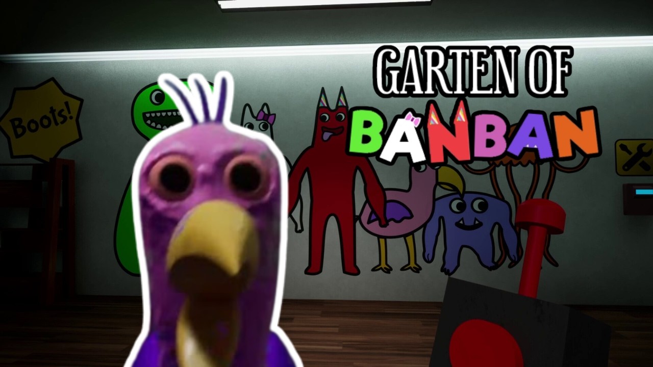 I finally played it... - Garten Of BanBan (no commentary)