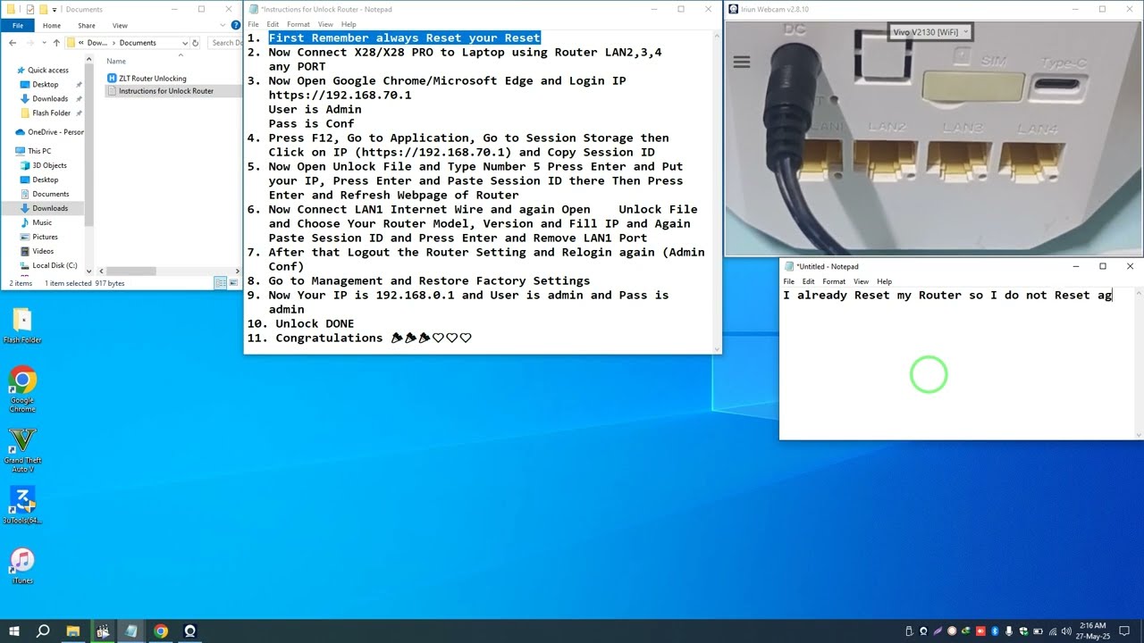 How to Unlock X28-X28 PRO Router | Full Unlock Method | Hassnain Phone Fix Pro | 27-May-2025