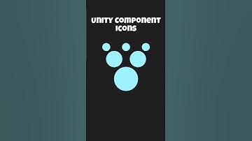 Can you recognise these Unity component icons? #unity #icons #gamedev