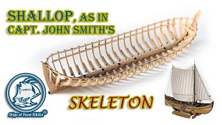 #1 Captain John Smith’s shallop - scale 1:32 (KIT made in Ukraine)