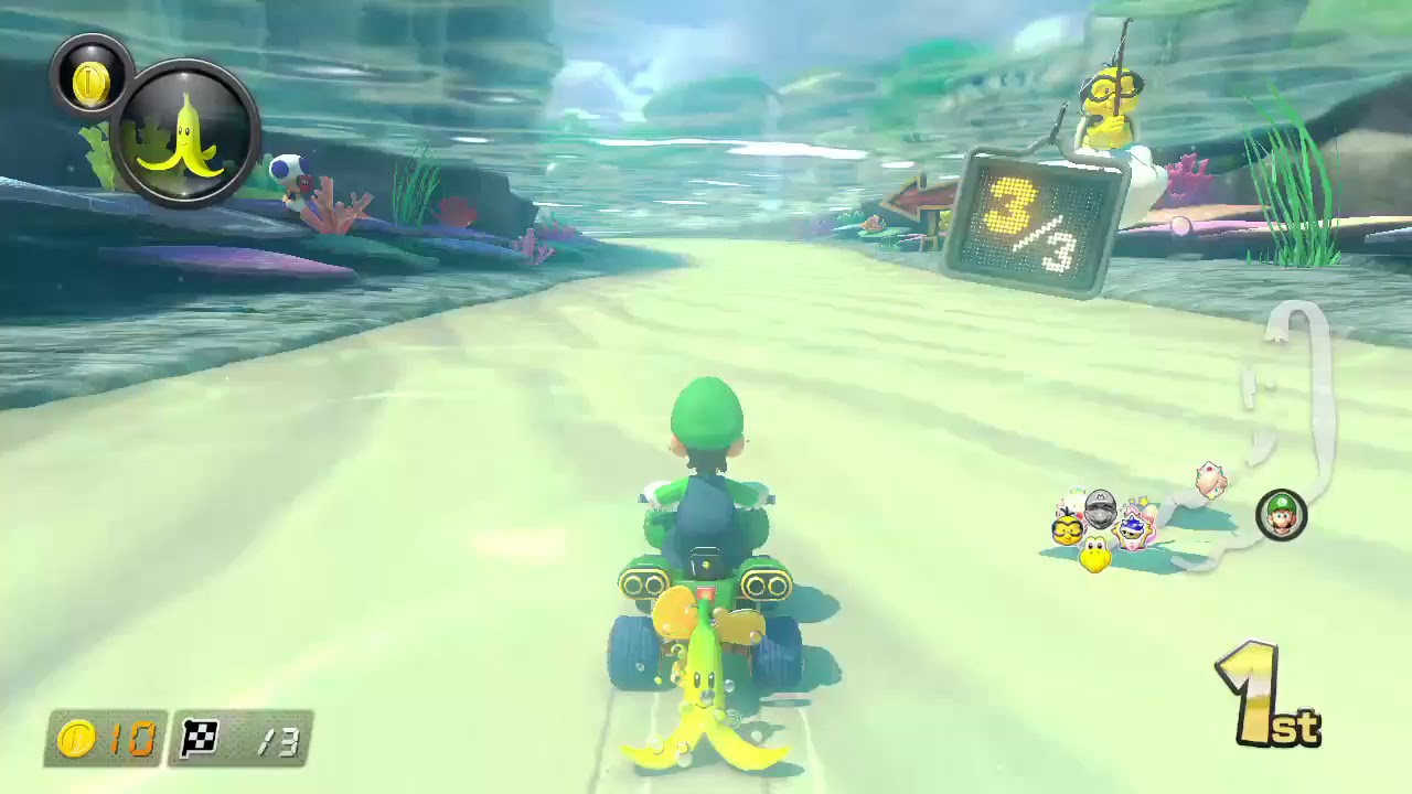 The best Blue Shell save I've ever had... - YouTube