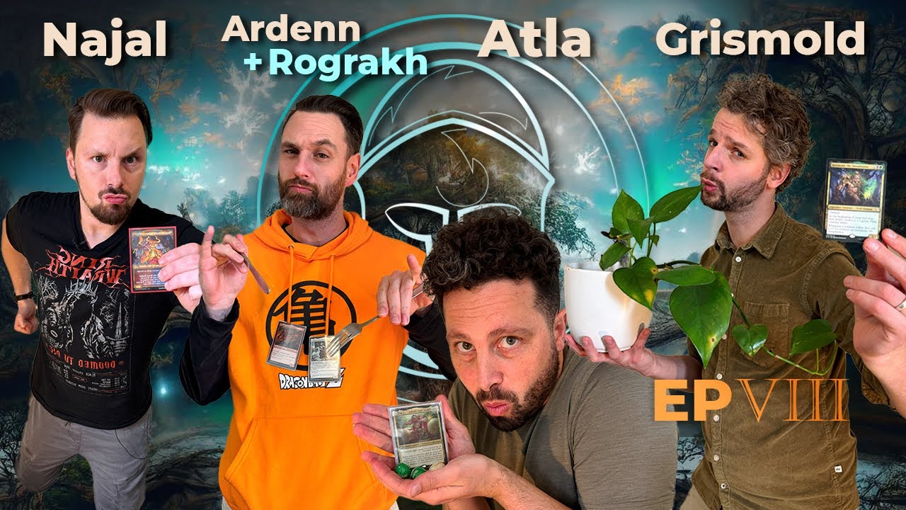 Cardboard Gladiators EDH Ep. 8 | Najal | Atla | Grismold | Ardenn & Rograkh
