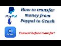 How to convert paypal money before transferring to Gcash| Gcash cash in| Gcash to paypal| Tutorial!