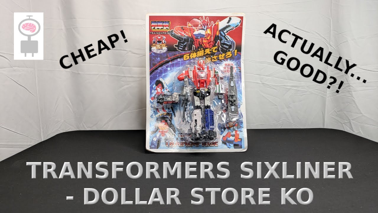 CHEAP Transformers Sixliner KO TRAIN EMPRISE Review