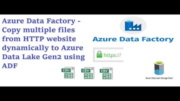 Azure Data Factory - Copy multiple files from HTTP website dynamically to Data Lake using ADF