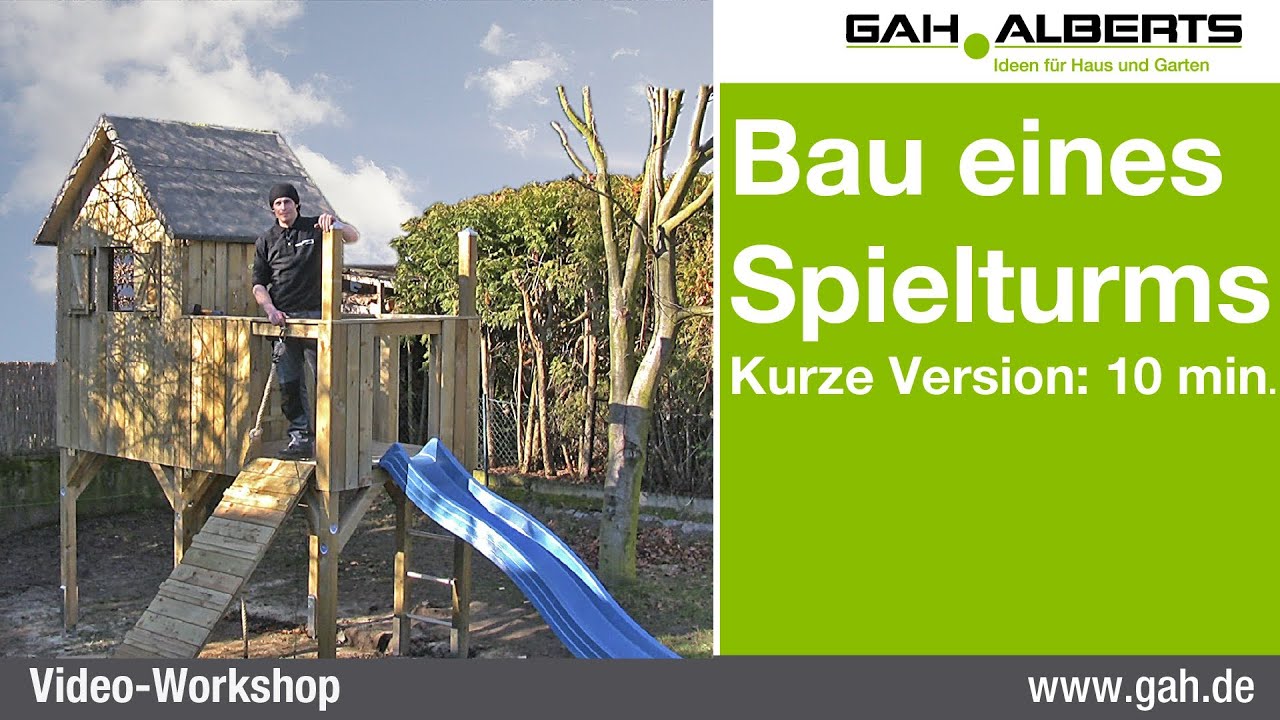 ᐅ Stelzenhaus (Baumhaus Bausatz) für den eigenen Garten ✓