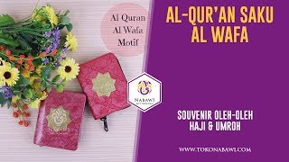 Al Quran Saku Pocket Al Wafa Al Quran Traveling Jaket GR Grosir Al Quran Mini Haji Umroh