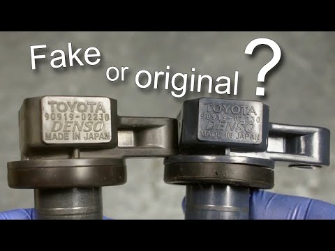 Original Denso Toyota versus fake Denso ignition coil? How to recognize a fake?