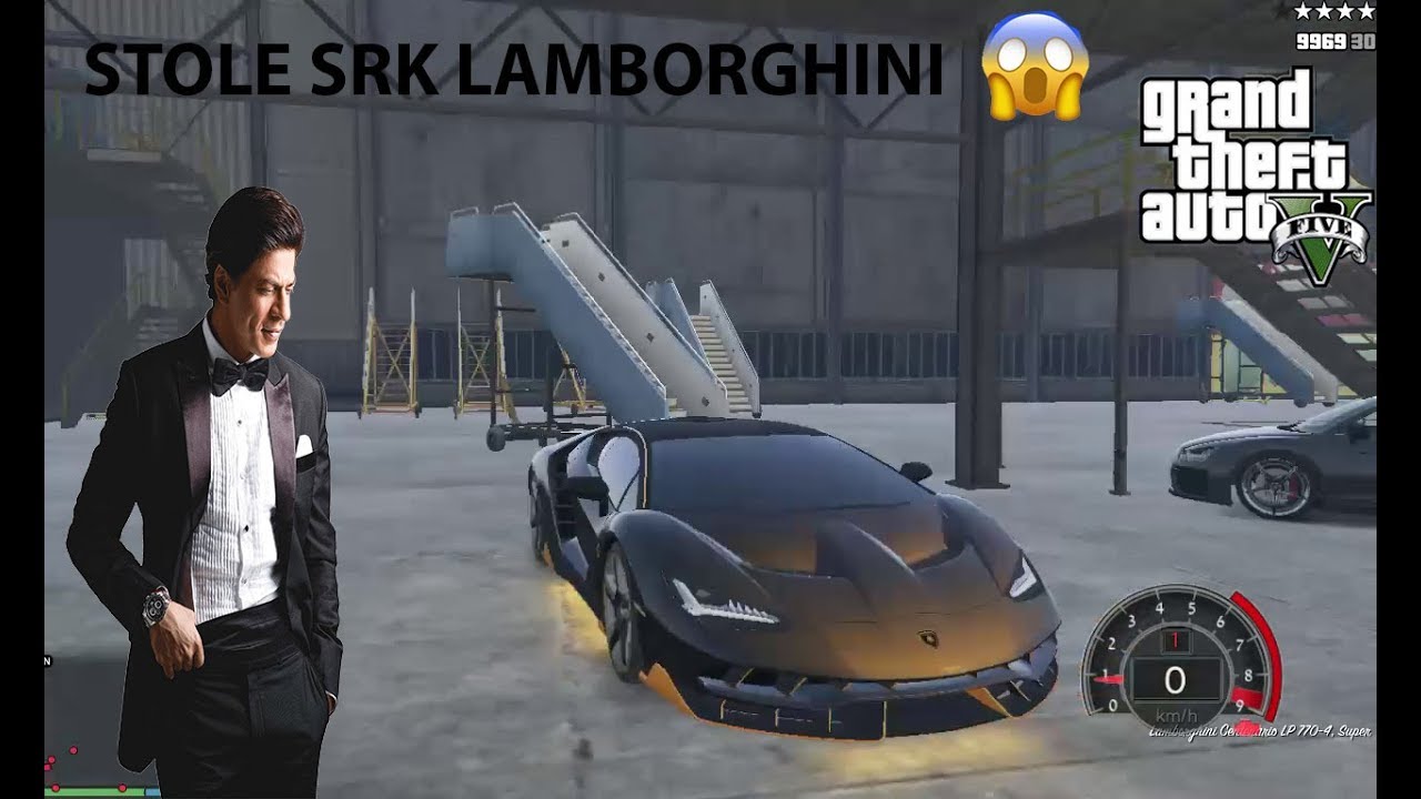 Stealing SRK Gold In GTA V 😍😱 YouTube