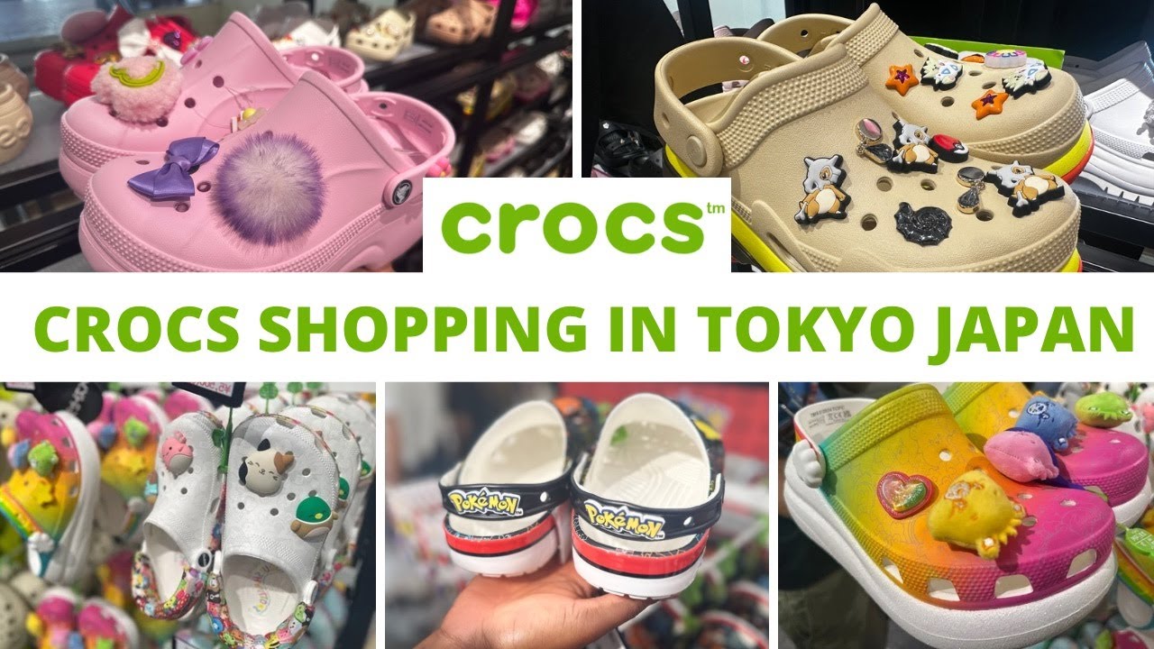 [Shopping Guide] Crocs Shopping In Tokyo Japan | Shoe Shopping in Japan ...