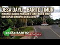 Suasana Kampung Dayak, Jalan Desa Dayu, Barito Timur