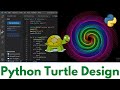 Python Programing Tutorial || Python GUI || Python Turtle Tutorial #005