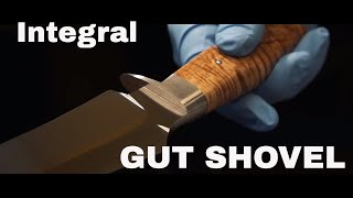 FINISHING A JOURNEYMANSMITH KNIFE. CURLY MAPLE