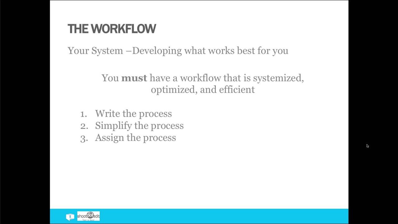 Streamlining Your Workflow with Jared Bauman of ShootDotEdit