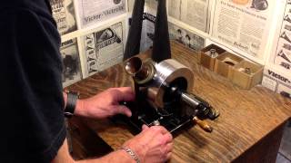 edison 1878 tin foil phonograph / first recording