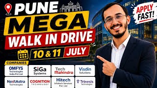 Pune Mega Walk-In Drive | Freshers Hiring | Software Developer, SAP, AI/ML, Testing & More screenshot 4