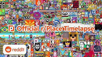 r/Place 2022 Timelapse
