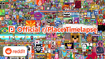 r/Place 2022 Timelapse