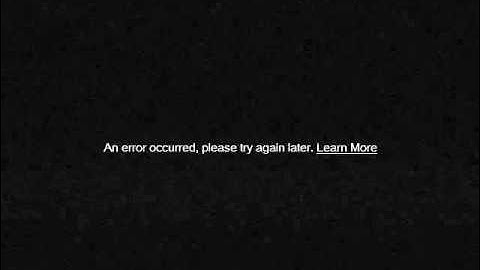 001158 Youtube Error Occurred Which Happenes or Other Server or Client Problem Video Connection is F
