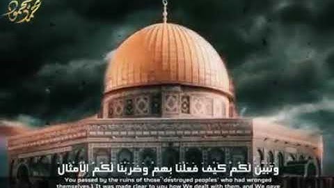 ولا تحسبن الله غافلا عما يعمل الظالمون❤️❤️ تلاوه الشيخ حسن صالح🌺🌼