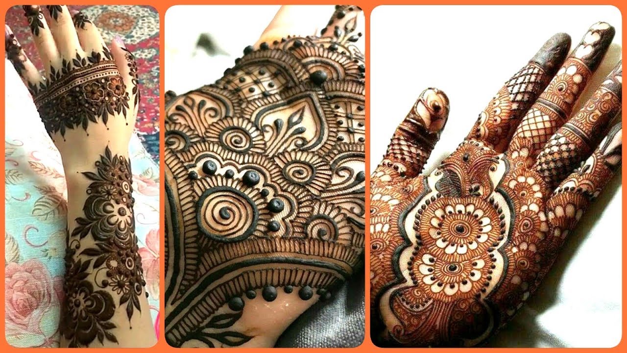 Top Stylish Arabic and Indian Bridal Mehndi Designs For Full Hands ...