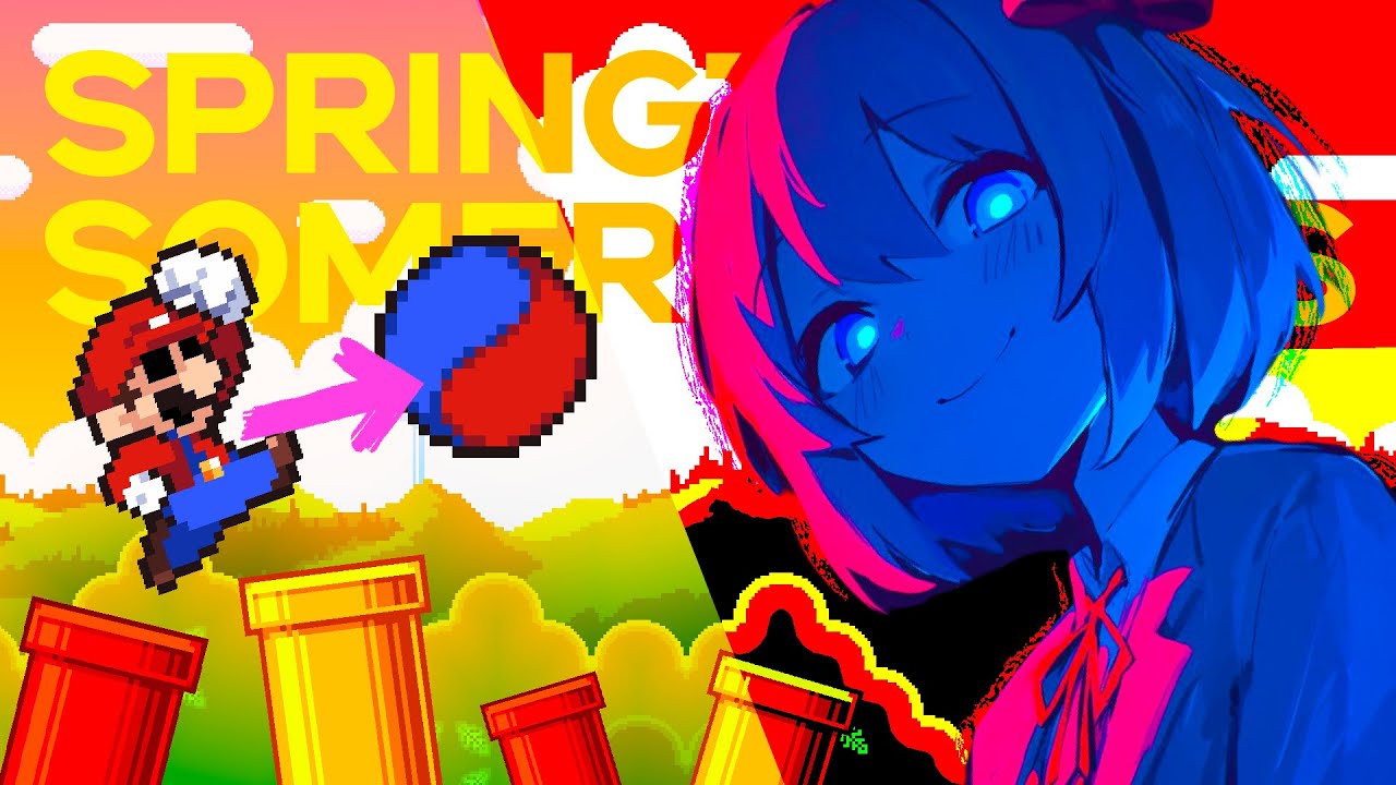 Летняя пытка... SMBX2 - Springtime Somersaults (Custom Level)